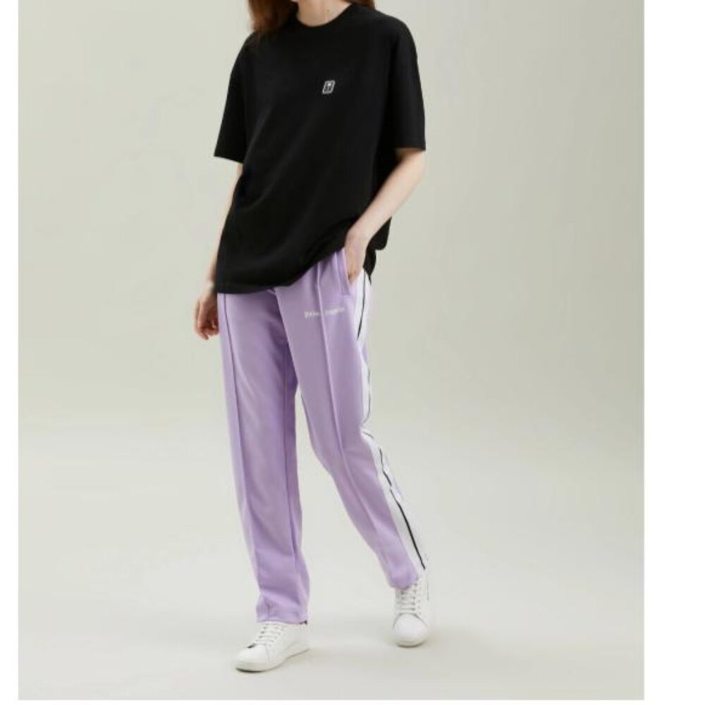 Palm Angels  TRACK PANTS  Color: Lilac Sz: Small